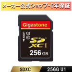 数量限定セール！【保証5年】Gigastone SDカード 256GB SDXC メモリーカード UHS-I U1 クラス10 ビデオカメラ sdカード 超高速 100MB/s SDXC 4K Ultra HD デジカメラ 一眼レフ デジタルカメラ 一眼レフカメラ 4kビデオカメラ アクションカメラ ギガストーン