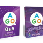 送料無料！【AGO Q＆A パープル + AGO フォニックス パープル カードゲームハイレベル(Level 4)セット】AGO Q&A Purple + AGO Phonics Purple set楽しい英語カードゲーム！家族全員、英語であそぼう！こども英語をFUNにしよう！