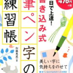 30日で上達！書き込み式筆ペン字の練習帳 [ 加藤　恵美 ]