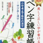 美しく正しい字が書けるペン字練習帳〈小学4・5・6年の漢字〉 学び直し漢字／和田康子【1000円以上送料無料】