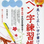 美しく正しい字が書けるペン字練習帳／和田康子【3000円以上送料無料】