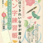 30日できれいな字が書けるペン字練習帳 美文字を書くコツ 本が大きくて書き込みやすい／中塚翠涛【3000円以上送料無料】