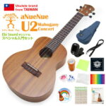 アヌエヌエ aNueNue ウクレレ U2 コンサート チューナー スペシャル13点セット マホガニー Hawaiian Dream series aNN-U2 (甘い音色)(台湾ブランド)(u)