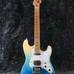 Flight Rock Series Pathfinder TBL 新品 エレキウクレレ[フライト][Blue,ブルー,青][Stratocaster,ストラトキャスター][エレウク][Electric Ukulele][FUR-PF-TBL]