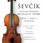 セヴシック（シェフシーク）バイオリン教本　OPUS1 PART1 SCHOOL OF VIOLIN TECHNIQUE