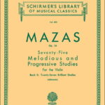 楽譜 マザス/75の旋律的で漸進的な練習曲 作品36 第2巻 (27の華麗なる練習曲)(【78664】/50255260/ヴァイオリン教本/輸入楽譜(T))