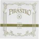 PIRASTRO バイオリン弦 OLIV A線ピラストロ オリーブ ガット弦 単品 #2112